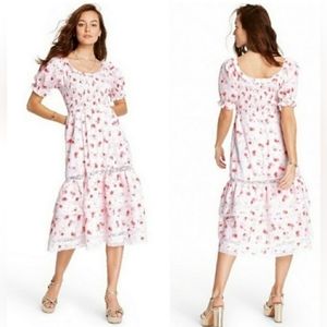Loveshackfancy Target  cossette dress Size Large Floral Romantic
